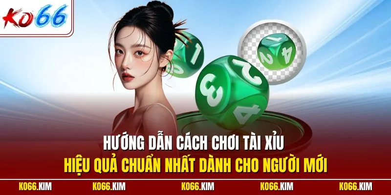 Hướng dẫn cách chơi tài xỉu hiệu quả chuẩn nhất dành cho người mới